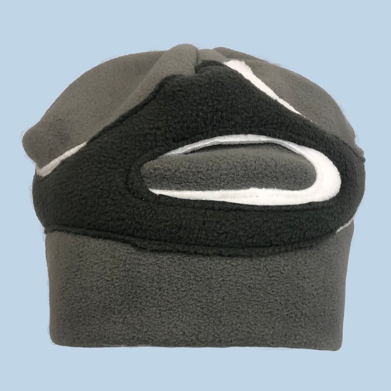 Image of GREY WEB BEANIE