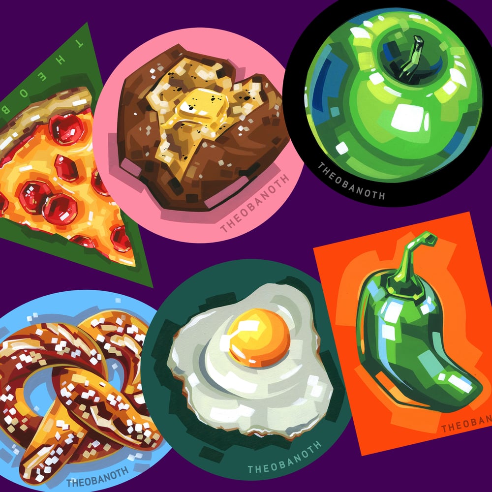 Food Series - Sticker Packs