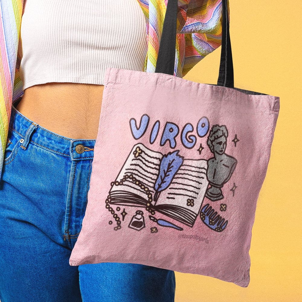 Image of ASTROLOGY BOOK CLUB TOTE BAG