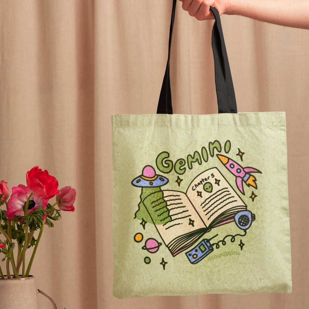 Image of ASTROLOGY BOOK CLUB TOTE BAG