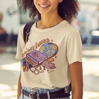 Image of ASTROLOGY BOOK CLUB TEE