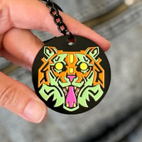 Image 1 of Archive Sale: Tiger Face Keychains 