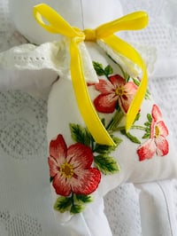 Image 4 of Posy Floral Embroidered Bunny