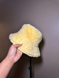 Image 1 of In My Own World, Unisex Bright Yellow Bucket Hat