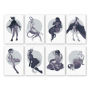 Image 1 of Monster Girl Original Prints