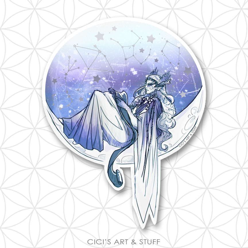 Image of The Servitor Silver Foil Sticker