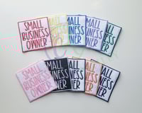 Image 1 of Small Business Owner  Embroidered Patch