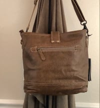 Image 4 of NWT Shiny Leather Bag
