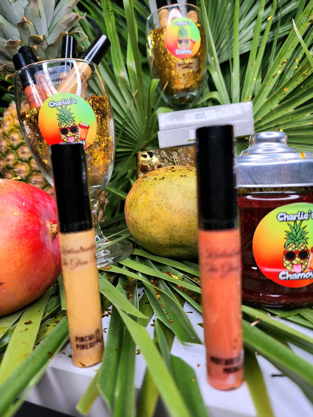 CHARLIE'S MOTHAFUCKIN' MANGO CHAMOY & MOTHAFUCKIN' MANGO LIPGLOSS DUO