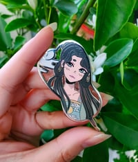 Image 4 of Princess Iron Fan Enamel Pin