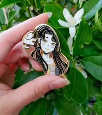 Image 6 of Princess Iron Fan Enamel Pin