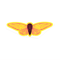 Image 1 of CICADA STICKER