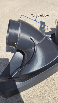 Image 4 of 96-98 Civic Hatch/Coupe/Sedan headlight duct kit