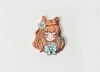 Cat Girl Enamel Pin