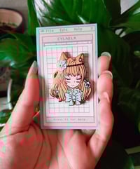 Image 1 of Cat Girl Enamel Pin
