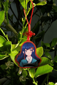 Image 1 of Hand Braided Acrylic Charm