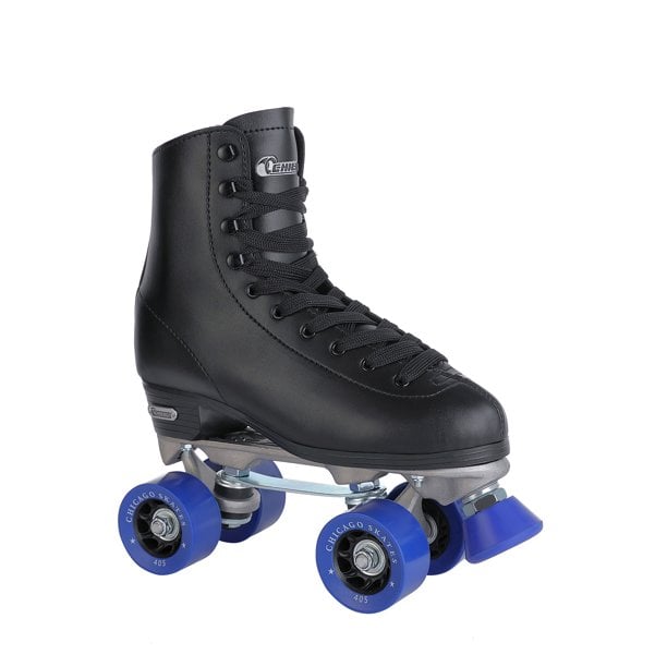 Image of Chicago Men's Classic Quad Roller Skates Black Classic Rink Skate