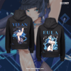 Genshin Eula & Yelan Transparent Bunny Apparels NSFW (T-Shirt & Hoodie)