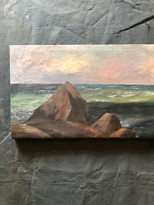 Image of ALTERED PERSPECTIVE PAINTING - Swedish Sea part one