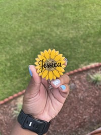 "Sunflower" badge reel