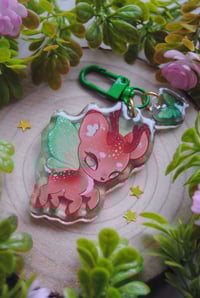 Image 1 of Butterfly Deer Keychain