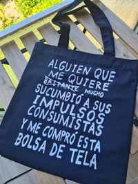 Image 1 of Tote bag "Alguien que"