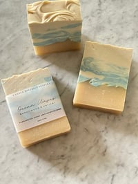 Image 3 of Savon de l’ Ocèan Beachwood & Vetiver Ocean Waves Atisan Soap  Body Bar 