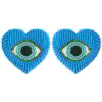 Image 1 of Vitamin Sea Eye Earrings