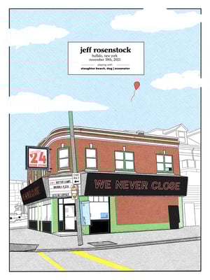Jeff Rosenstock | Buffalo, NY Gig Poster