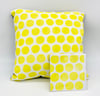 Yellow spotted cushion