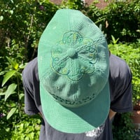 Image 4 of The Romance of Flowers Hat (Green)