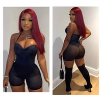Mesh 2 piece  set 