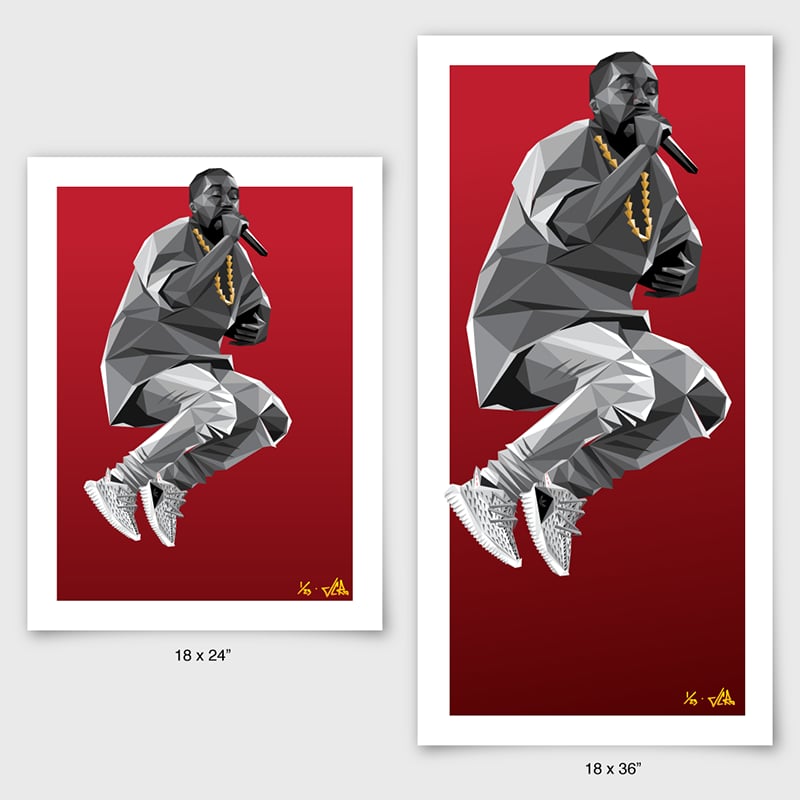 Image of Fire YE -  print (2 sizes available)