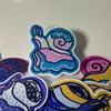 Trans Snail Holographic Sticker