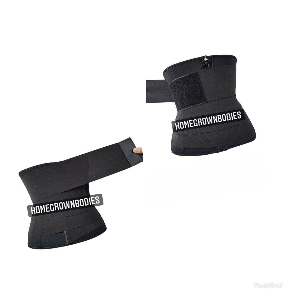 Image of Waist trainer/waist wrap 2-n-1 combo 