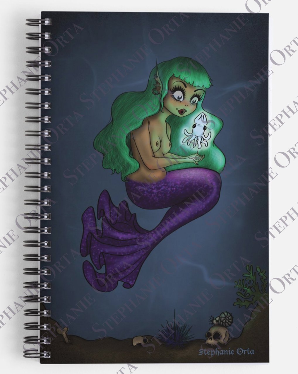 Pre-Order: Mermaid Squid Notebook
