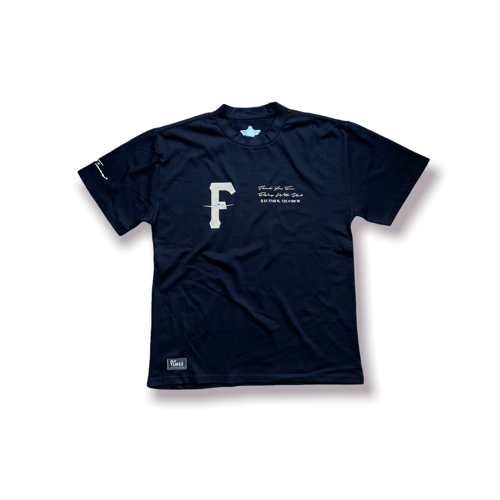 Image of FlyTimez "Coordinates Tee" (Black)