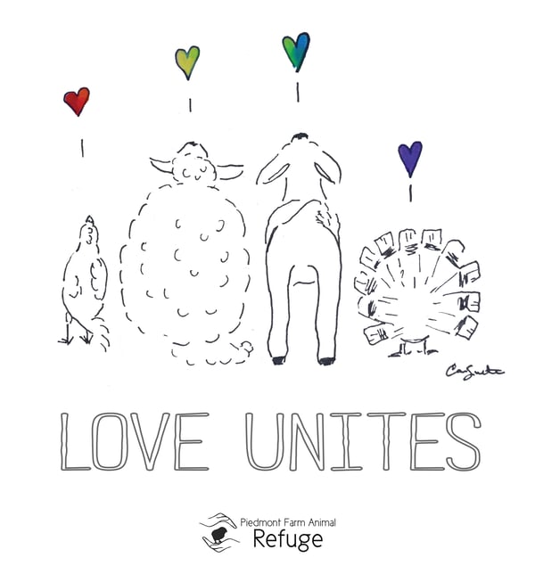 Image of Love Unites Decal