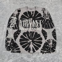 Image 1 of *Rare* Nirvana 1991 'Nevermind' Tie Dye Longsleeve Shirt