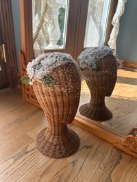 Image 4 of 1950s Flower Birdcage Veil