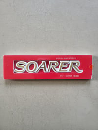 Image 1 of Soarer Metal Emblem Gold/White