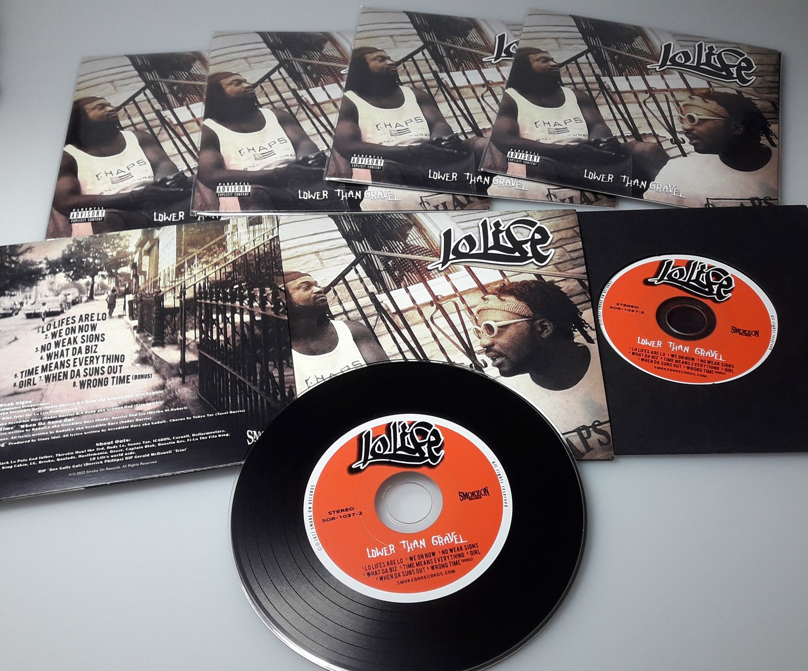 Lo Life - Lower Than Gravel CD | Smoke On Records