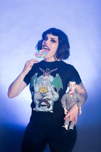 Image 3 of Baphomet Pee-Wee Herman T-shirt