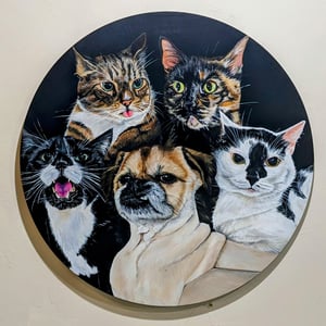 30"x30" Pet Portrait 