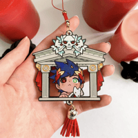 Image 1 of HADES zagreus wooden charms