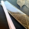 Dried Leaf Bookmark