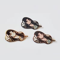 Image 2 of Princess Iron Fan Enamel Pin