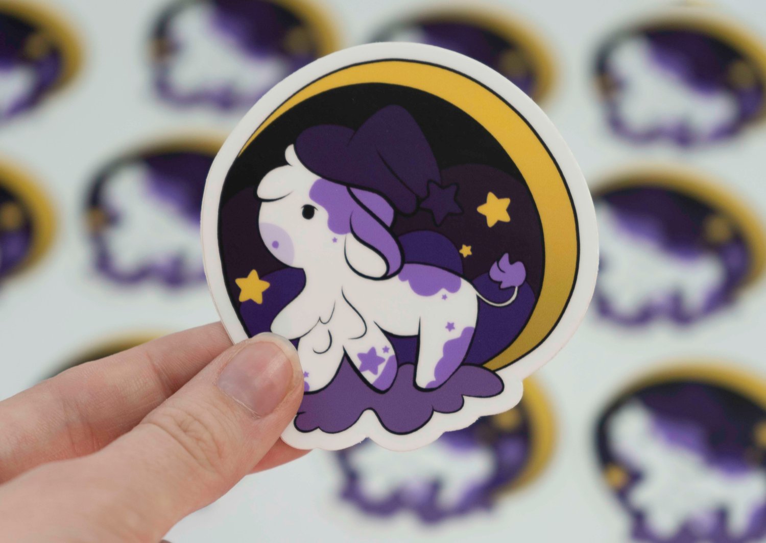 Image of Witch Cow Sticker