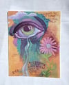 Eye Want to Put Love Art Print