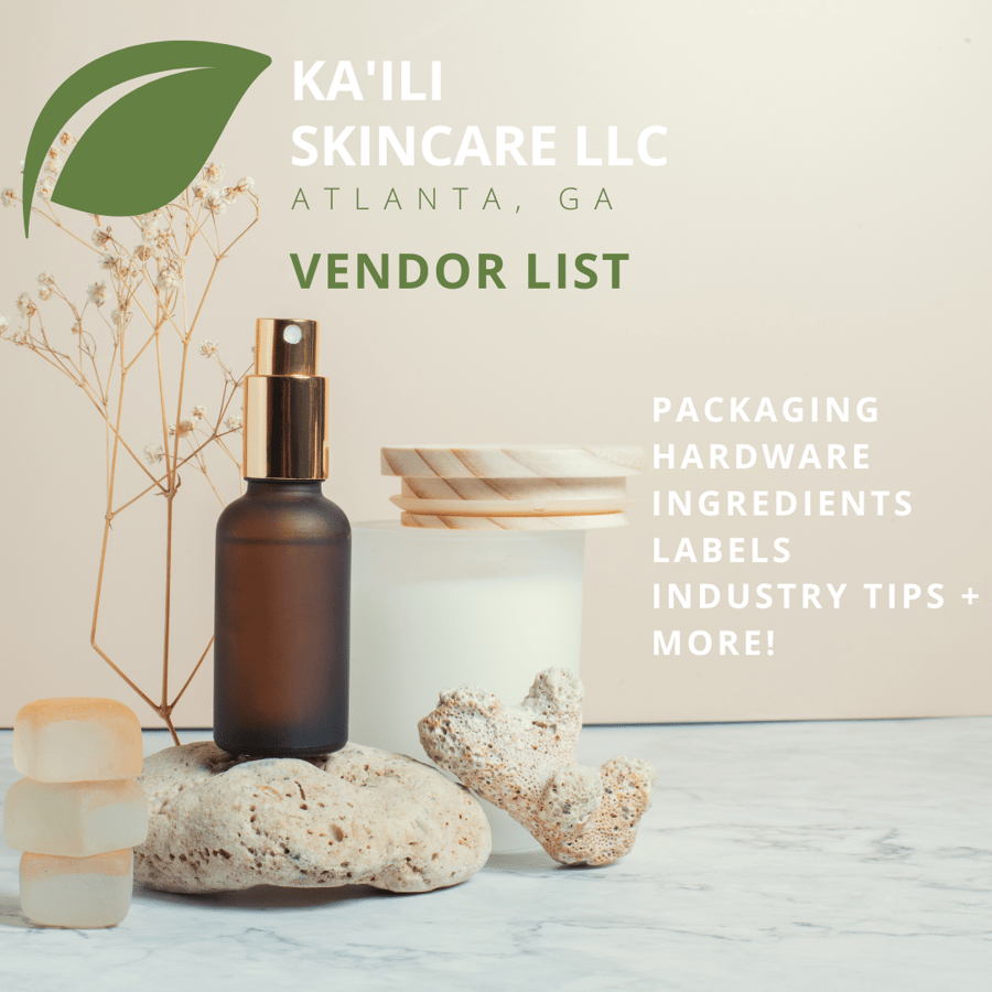 Image of Kaili Skincare Vendor List